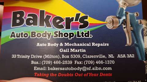 Bakers Autobody Shop Ltd
